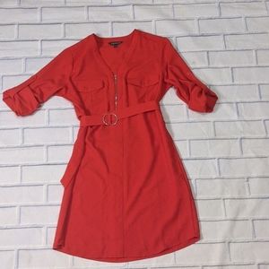 Express Orange Dress